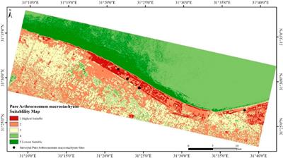 Environmental characterization and cartographic modeling of wild plant habitats at the northern coastal zone of Egypt